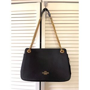 Coach Bryant Convertible Carryall Leather Handbag